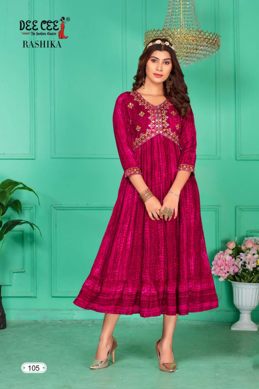 Rashika By Dee Cee Alia Cut Printed Kurtis Wholesale Market In Surat With Price